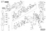 Bosch 3 601 K49 6A6 Gbm 13 Hre Drill 230 V / Eu Spare Parts